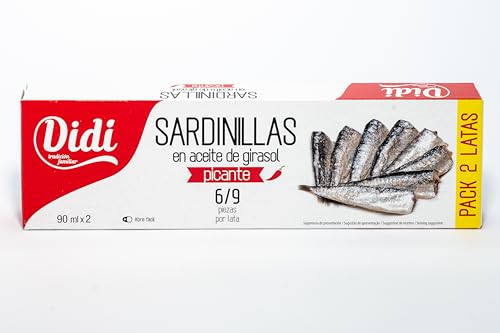 DIDI SARDINILLAS EN ACEITE PICANTE 2 x 81GR