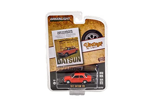 Modelo coche 1972 Datsun 510 en escala 1:64 miniatura 3