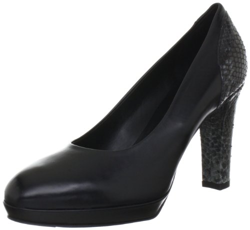 Escarpins femme confortables 930348 noir mat et stables
