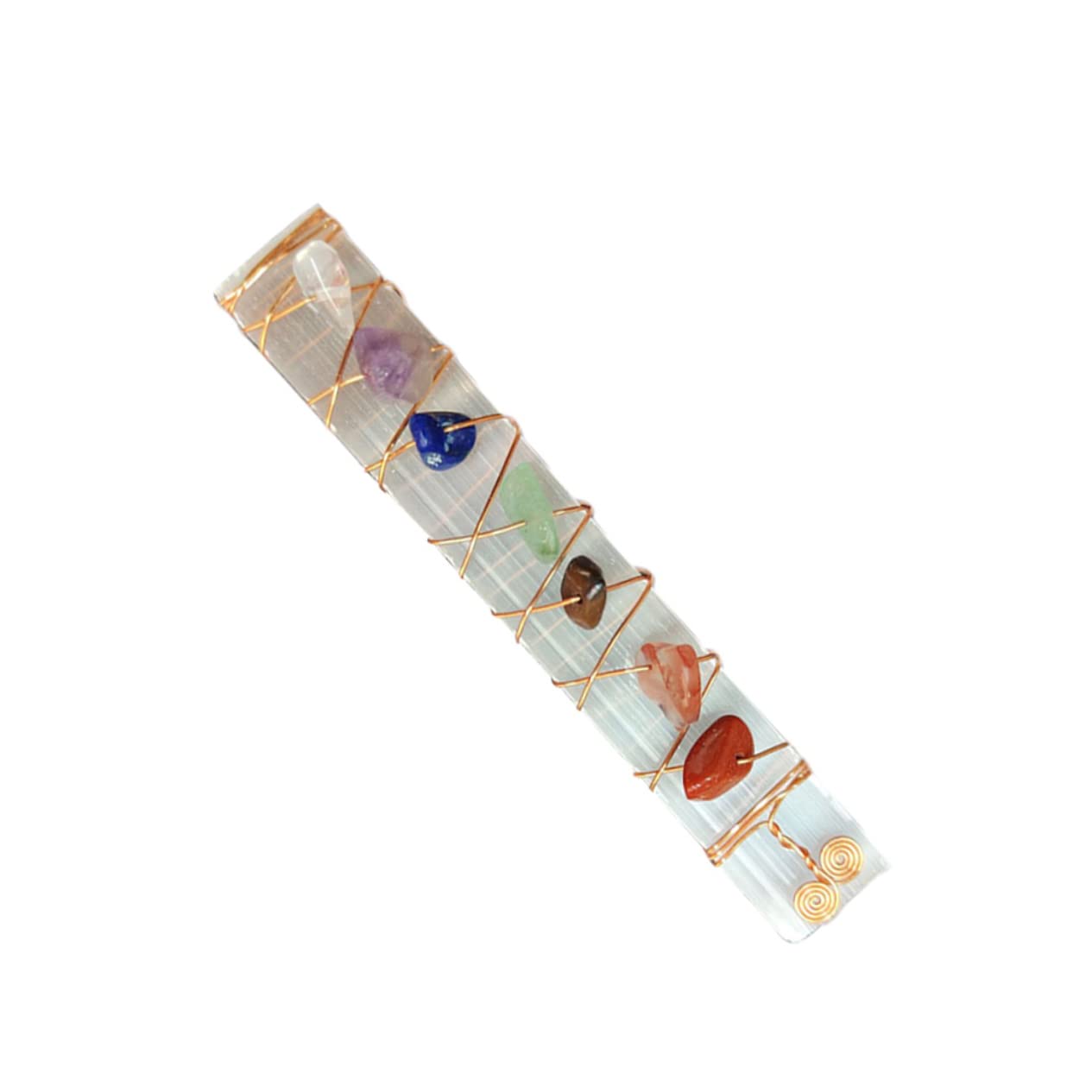 NOLITOY Assorted Crystals Healing Stick Jewelry Decorative Crystals Stones for Desk Feng Shui Office Decor