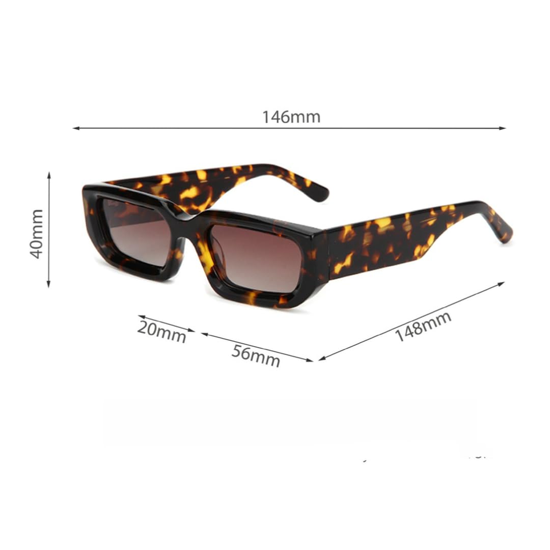 Gafas de sol pequeñas de estilo vintage para mujer y hombre, con protección UV400.