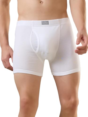 Image of Park Avenue Men Regular Fit Solid Pattern Pure Cotton Loungewear Trunk