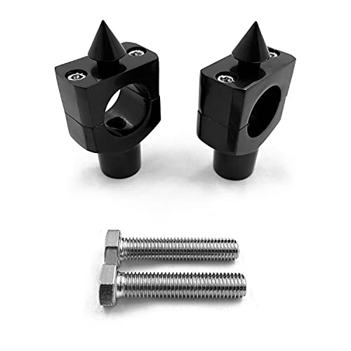 Pince de guidon 3,2 cm noire HongK MT030-008A-1.25-BK pour Kawasaki