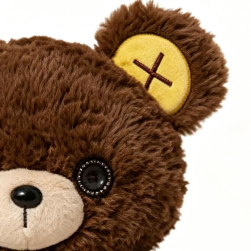 Peluche de oso tierno con ojos de botón para abrazar en casa 6