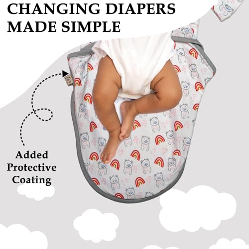 Image of 3 Pack Organic Swaddles Sacks For Newborns, Baby Girls, Boys, Soft & Snug Newborn Sack, Nursery Swaddling Blankets