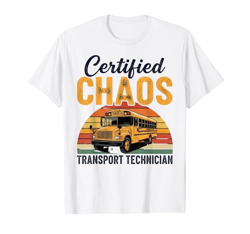 Certified Chaos Transport Technician Funny School Driver TVc