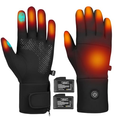 Brimekey Dünne Beheizbare Handschuhe-Innenschuhe für Herren und...