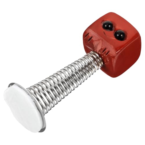 SUPVOX Dashboard Ornaments Crystal Shaking Head for Car Mini Auto Decor Spring Design