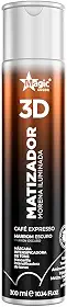 Gloss Matizador 3D Morena Iluminada Café Expresso Magic Color – Efeito Castanho Médio Marrom 300ml