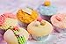JeVenis 5 PCS Mini Knitting Sweater Fondant Mold Crochet Texture Cake Decoration Button Impression Mat for Baby Shower Party Cupcake Cake Decoration