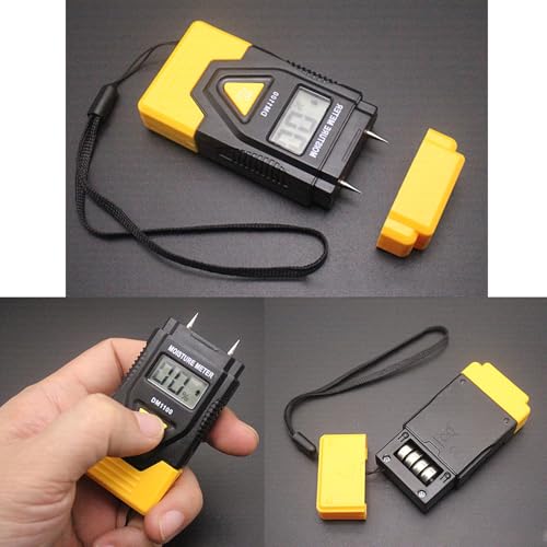 Compteur de bois numérique portable avec double unité de mesure