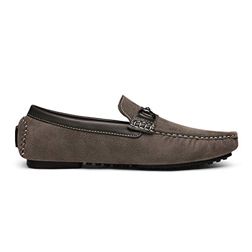 Bruno Marc Men's Driving Penny Loafers Casual Slip-on Moccasins Shoes,Size 10,3/Grey,HUGH-01