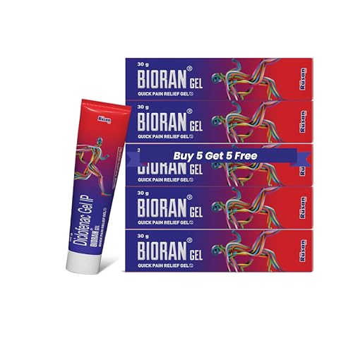 Image of Rusan BIORAN 30g Quick Pain Relief Gel (10 Tubes)