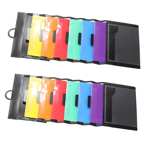 LOORGVEL 2個 壁掛け式製ファイルフォルダー 大容量多ポケット収納バッグ 書類整理用リユーザブルオーガナイザー オフィスや家向け