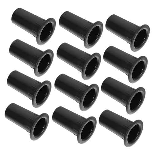 VILLCASE Speaker Port Tubes Kit 12 Pcs Plastic Bass Reflex Tube for Audio Punching Bag Bass Box Vent