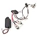 EQ 2 Band Bass Guitar Active Equalizer Preamp Circuit Pickup 1 Volume 3 Tone Pot