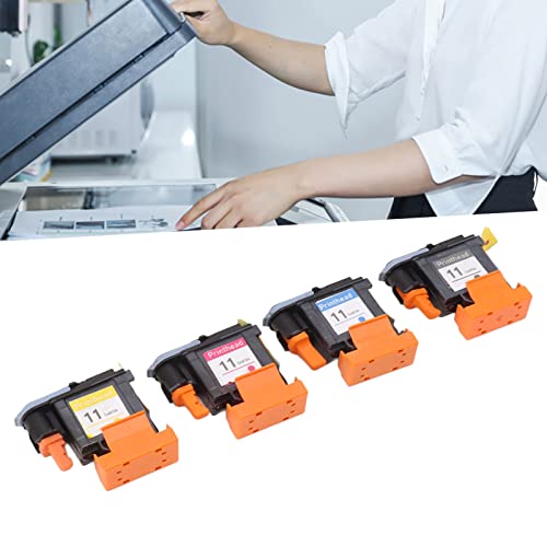 Wymienna głowica drukująca do drukarki, wyraźna rozdzielczość ze stabilną wydajnością, do Designjet 100, 110, 111, 500, 510, 800, 813, 850, 4 szt