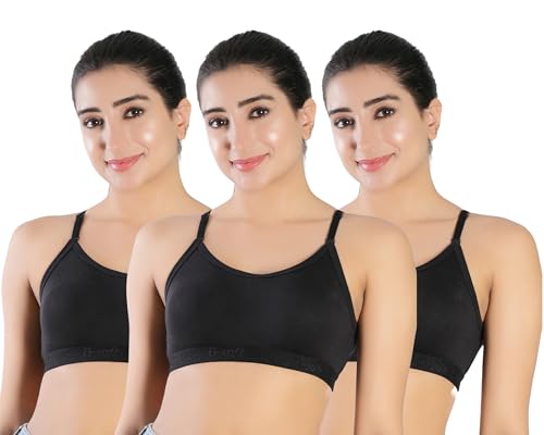 Image of Medium Impact Sports Bra for Women | Daily Use | Non-Wired | Non-Padded | Seamless Bra | Full Coverage | Suitable for Gym,Yoga,Workout