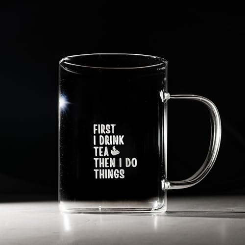 Image of Sipologie Inspire Tea Infuser Mug 350ml - First I Drink Tea