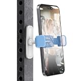 Picture of APPS2Car Gym Magnetic Phone Holder, 360 Adjustable, Compatible with 4.7-6.5" Smartphones, Alloy Base and Joint, Gym Accessories for Women, Blue