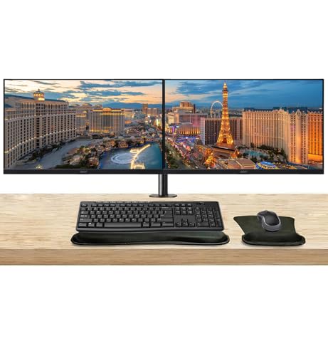 Image of Acer Vero V7 V277 E BMIPX 27 inch FHD 100Hz 4ms LCD Monitor, 2-Pack Bundle with HDMI, DisplayPort, Desk Mount Monitor Stand, MK270 Wireless Keyboard & Mouse, Gel Mouse & Wrist Pad
