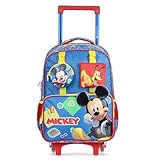 Xeryus - Mochila Com Rodas Escolar Xeryus 16 Mickey Mouse 14890 Azul - Infantil - Único - Azul