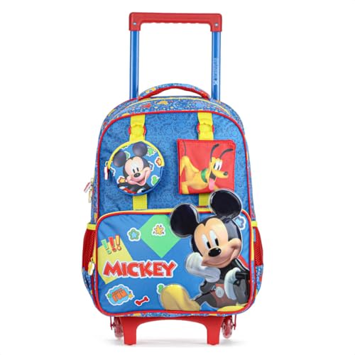 Xeryus - Mochila Com Rodas Escolar Xeryus 16 Mickey Mouse 14890 Azul - Infantil - Único - Azul