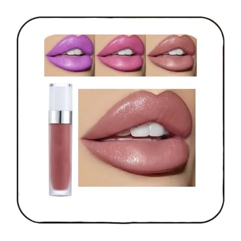 Edanta Kilshye Matte Lipsticks High Pigment Lip Gloss Velvet Liqud Lipstick Long Lasting Lips Glaze Makeup for Women and Girls Pack of 1 (Nude 3) Cover