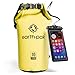 Earth Pak -Waterproof Dry Bag - Roll Top Dry Compression Sack Keeps Gear Dry for Kayaking, Beach, Rafting, Boating, Hiking, Camping and Fishing with Waterproof Phone Case