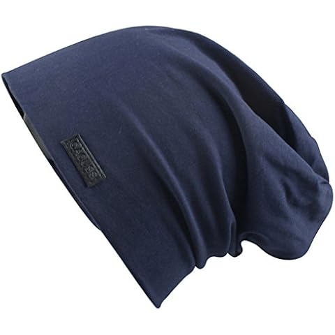 CACUSS Classical Teenager Baggy Skull Cap Thin Cotton Stretch Beanie Summer Sport Hat Cover