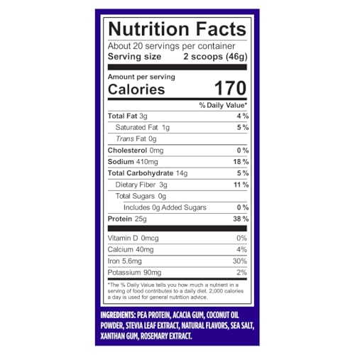 Vega Original Essential Protein - 25g Plant-Based Protein, Creamy Vanilla, 20 Servings, Vegan Non-GMO Drink Mix, Smoothie & Shake Ready, Gluten Free, Dairy Free, 32.5oz (Packaging May Vary) image 4