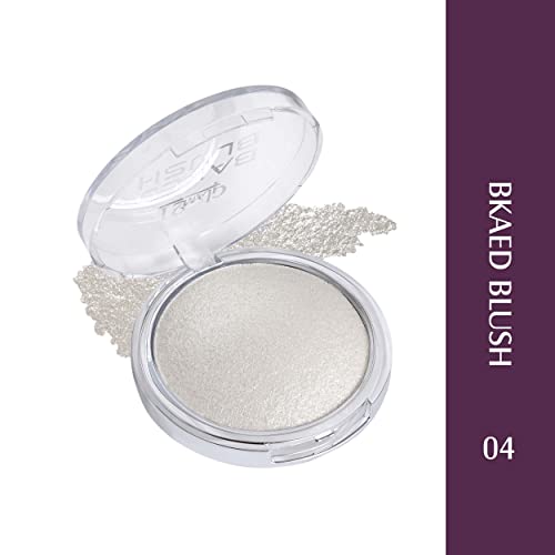 Image of Glam21 Baked Blusher | Highly Pigmented, Long Lasting | Illuminating Glow Finish | Smooth & Blendable Texture |Stays up to 8 hours | For All Skin Types | 6gm | Shade-04