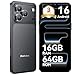 Blackview Wave 7C Sim-free & Unlocked Mobile Phones, 32MP Smart Phones,16GB+64GB Android 16 Phone, Phone Android, 6.56" Cheap Android Phone, Face Unlock, WIFI 5G/GPS/IP54/3.5mm/3 Year Warranty, Black