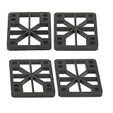 4 piezas patineta longboard almohadillas de choque