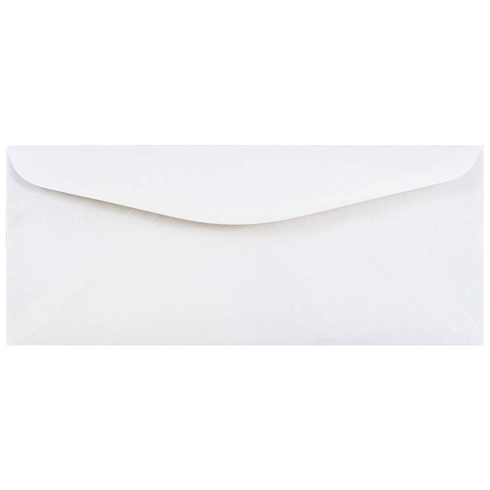 JAM PAPER #12 Business Envelopes - 4 3/4 x 11 - White - 100/Pack