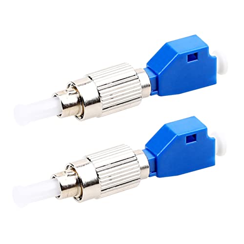 Adaptador FC a LC para solucionar incompatibilidad de conectores en fibra óptica
