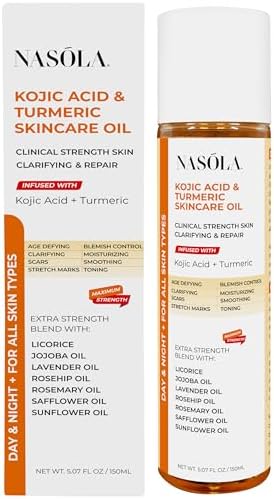 Nasola Kojic Acid Turmeric Skincare Bio Pure Oil