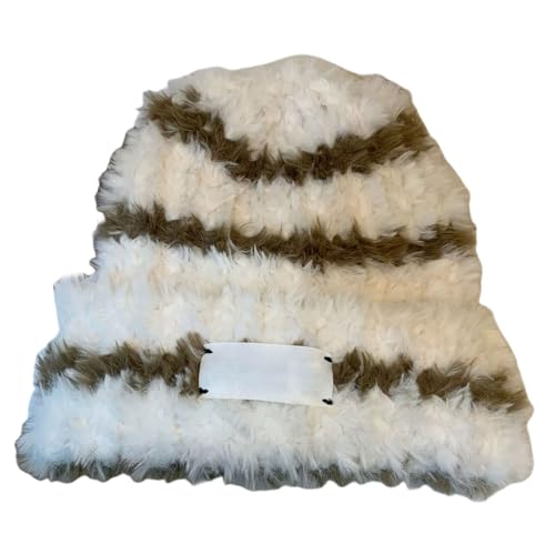 GRABAGECAN Bear Ears Hat Outdoor Ear Protecting Hat Unisex Warm Hat Travel Essential Hat for Winter Outdoor Activity