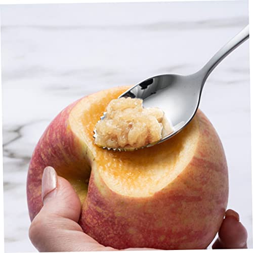 Grapefruit lepels zilveren roestvrij staal half gekartelde fruit dessert snijsters 2 stks voor doe -het -zelf - Image 7