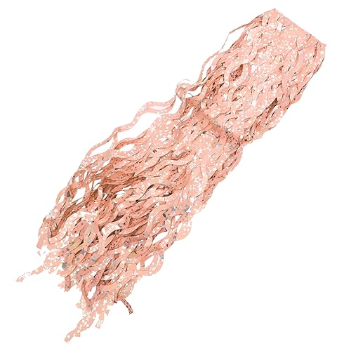 Alipis 3 Juegos Cortina De Fondo De Fiesta Cortina Con Flecos De Fiesta Franja Revelar Puesto Accesorios De Diseño De Fiesta Suministros Para Fiestas Decoración De Oro Rosa El Plastico