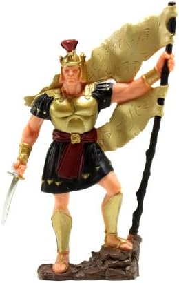 Latter Day Designs LDS Plastic Small Captain Moroni Figurine - 3" Tall - LDS Kids, LDS Children, LDS, LDS Restoration