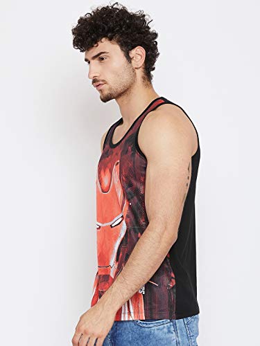 Image of Marvel Avengers by Wear Your Mind Men's Printed Vest (MMV0092P.2 M)