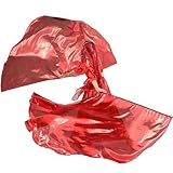 MUNAFIE Worship Set - 2 Flags + Rods + Bag for Dance, Church, Praise - Red