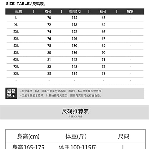 TIYRUS Jaqueta masculina de algodão tamanho grande para baixo inverno espessamento roupas de algodão