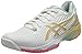 ASICS Damen Solution Speed FF 2 L.E. Tennis Shoe, White/Champagne, 39 EU