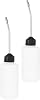 Fenical Sewing Machine Oiler Bottles Easy Embroidery 2pcs with Angled Spout and Spill Prevention Cap, 120ml and Iron Oil Dispenser for Home and Tailor Shops