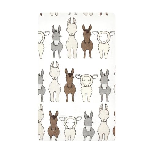 Image of Hudson Baby Unisex Baby Cotton Poly Flannel Burp Cloths, Farm Friends Cream 10-Pack, One Size
