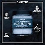 Saltverk Flaky Sea Salt - Gourmet, Icelandic, Hand Harvested and Sustainably Made - 3.17 Oz Jar - Image 3