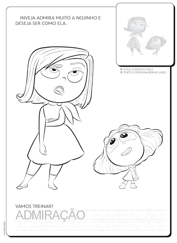 Livro Tapete Divertido Disney - Divertidamente 2