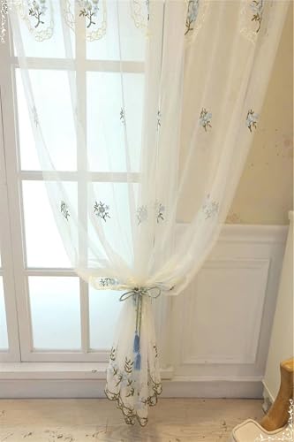 Rideaux voilage salon Beydodo pour bloquer les regards indiscrets - 6